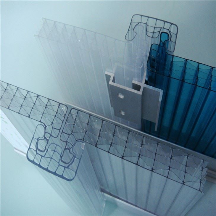 U-lock Polycarbonate System For Roof Construction