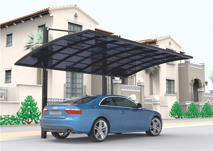 back pull horizontal normal carport